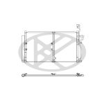 Condensatore, impianto di climatizzazione KOYORAD CD460584