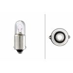 Lâmpada HELLA T4W Standard 12V, 4W, 10 peça