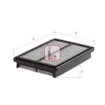 Filtro de ar SOFIMA S 3D95 A