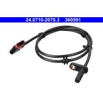 Sensor do ABS traseiro, direito ATE 24.0710-2070.3