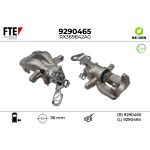 Pinça do travão de disco, traseiro FTE 9290465