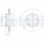 Bremsscheibe DELPHI BG4057