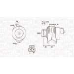 Drehstromgenerator MAGNETI MARELLI 063731901010