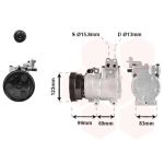 Airco-compressor VAN WEZEL 8200K221