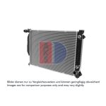 Motorradiateur AKS DASIS 480150N