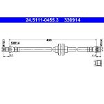 Flexible de frein ATE 24.5111-0455.3