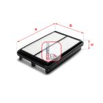 Filtro de ar SOFIMA S 3A55 A