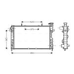 Motorkühler AVA COOLING CR2117