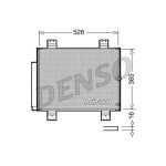 Condensatore, impianto di climatizzazione DENSO DCN35002