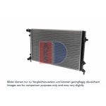 Motorradiateur AKS DASIS 040023N