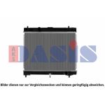 Radiateur moteur AKS DASIS 210218N