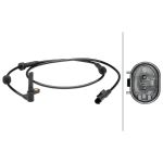 Sensor do ABS traseiro, direito HELLA 6PU 012 679-131