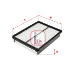 Filtre à air SOFIMA S 3631 A