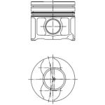 Pistão KOLBENSCHMIDT 41 795 600