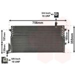 Condenseur (climatisation) VAN WEZEL 58005161