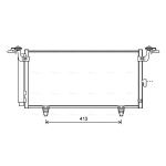 Condenseur (climatisation) AVA COOLING SU5084D