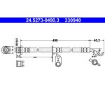 Flexible de frein ATE 24.5273-0490.3