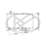 Raffreddatore motore KOYORAD PL061572