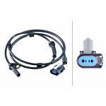 Sensor do ABS traseiro, direito HELLA 6PU 358 251-321
