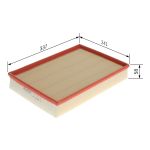 Filtro de ar BOSCH FILTRY 1 457 432 203