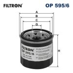 Filtro de aceite FILTRON OP 595/6