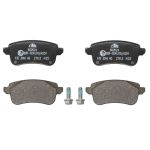 Conjunto de pastilhas de travão ATE 13.0460-2624.2, atrás