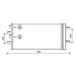 Condenseur (climatisation) AVA COOLING BW5550D