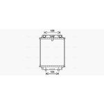 Motorradiateur AVA COOLING AI2415