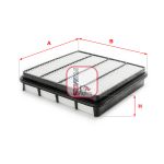 Filtro de ar SOFIMA S 3785 A