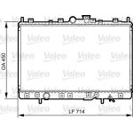 Arrefecedor do motor VALEO 734196