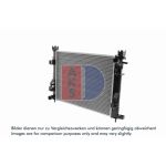 Motorradiateur AKS DASIS 180093N