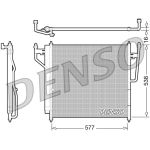 Condensatore, impianto di climatizzazione DENSO DCN46017