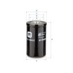 Filtro, sistema hidráulico UFI 87.042.00