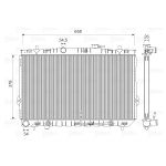 Arrefecedor do motor VALEO 701206