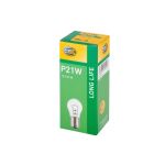 Lâmpada HELLA P21W Long Life 12V, 21W, 10 peça