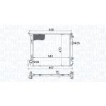Raffreddatore motore MAGNETI MARELLI 350213205800