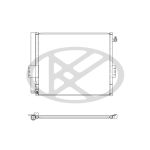 Condensador, sistema de ar condicionado KOYORAD CD011027