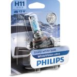 Lámpara incandescente halógena PHILIPS H11 WhiteVision Ultra 12V, 55W