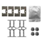 Kit de montagem, conjunto de pastilhas de travão, travão de disco BOSCH 1 987 474 831