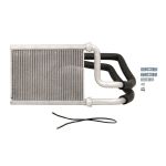 Warmtewisselaar, interieur verwarming NISSENS 707222