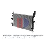 Motorradiateur AKS DASIS 090128N