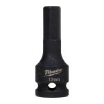 Ponta de chave de encaixe com furo de 1/2" HEX MILWAUKEE 4932478067