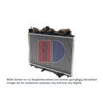 Motorradiateur AKS DASIS 110065N