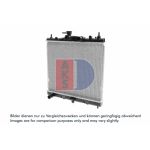 Motorradiateur AKS DASIS 070078N