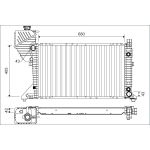 Arrefecedor do motor VALEO 701163