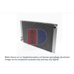 Motorradiateur AKS DASIS 480098N