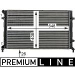Arrefecedor do motor MAHLE CR 30 000P