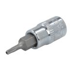 Ponta de chave de encaixe com furo de 1/4" TORX PROFITOOL 0X41608