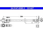 Flexible de frein ATE 24.5147-0385.3