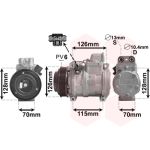 Compressor, ar condicionado VAN WEZEL 3000K087